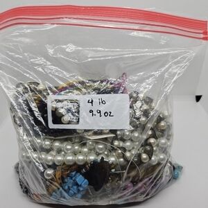 4.6 lb DIY repurpose upcycle crafting jewelry lot DO NOT BUNDLE